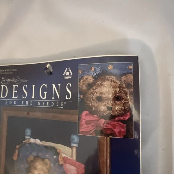 VTG DESIGNS FOR THE NEEDLE MR. BEAR COUNTED CROSS STITCH-LEISURE ARTS-CRAFTS-NOS - Picture 4 of 4